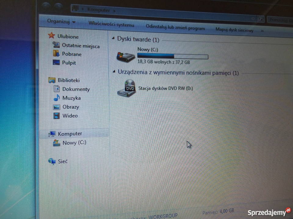 Laptop SONY Vaio PCG7186M vgnnw21mf Kępice