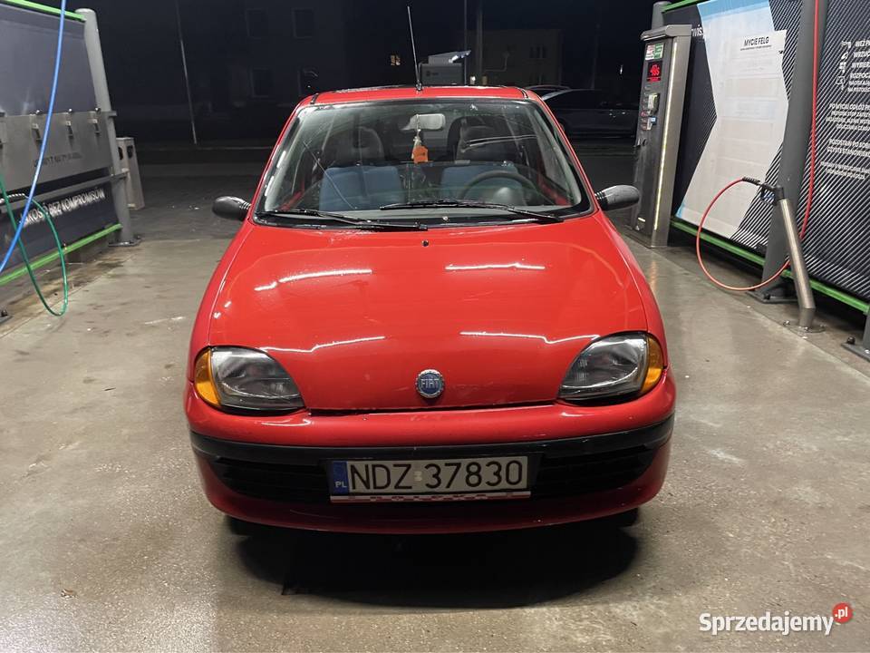 Fiat Seicento 09 BenzynaLPG 2002r Szyberdach Zarejestrowany w Polsce Seicento Fiat Nidzica