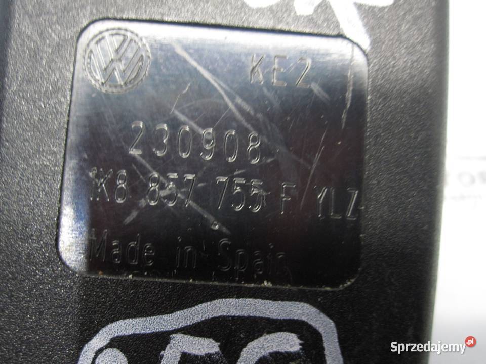 VW PASSAT CC 08r zapinka pasa bezpieczeństwa osobowe Kielce