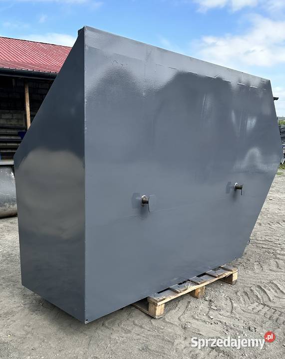 Kontener mulda 3 m3 hakowiec pojemnik na budowe Wrocław