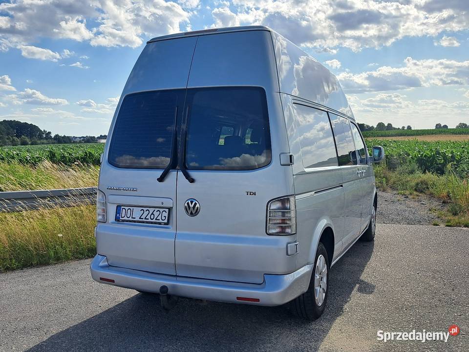 VW T5 wysoki długi 25 TDI 174 Automat ASR (kontrola trakcji) Oleśnica