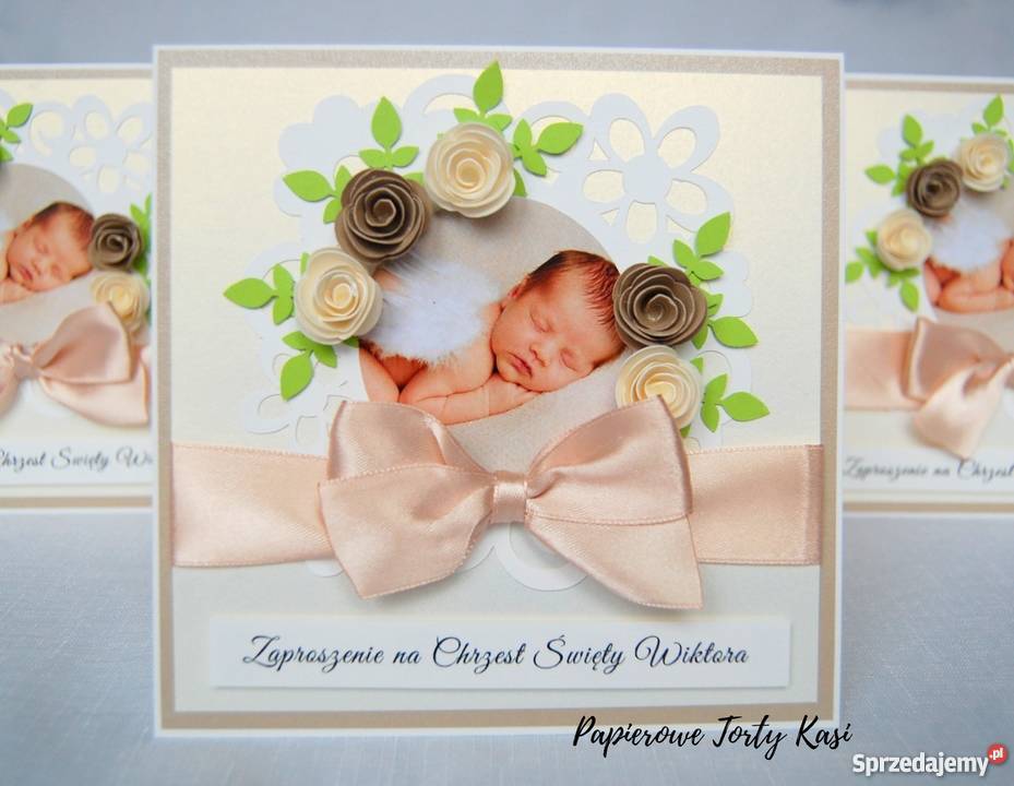 Zaproszenia na chrzest święty Wrocław