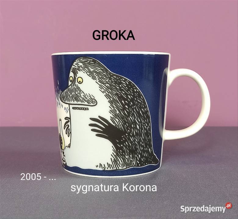 MUMINKI kubek Moomin Arabia Finland sygnatura Jasień
