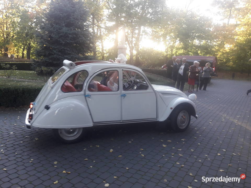 Citroen 2CV do ślubu STARACHOWICE
