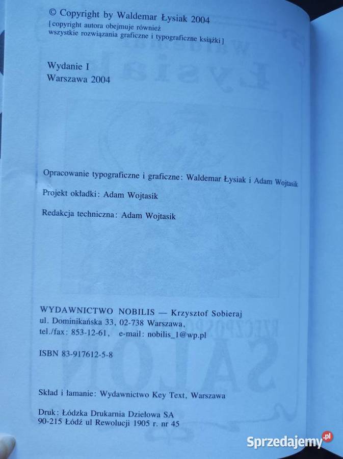 Rzeczpospolita Kłamców Salon Waldemar Łysiak