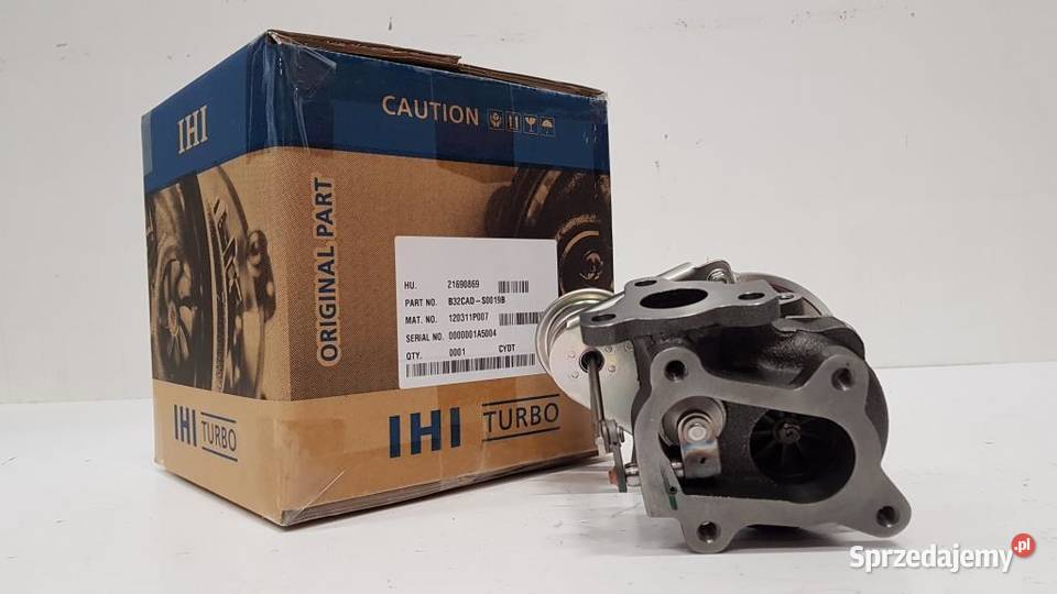 Turbosprężarka IHI CYDT VA170019 VA170021 Siedlce
