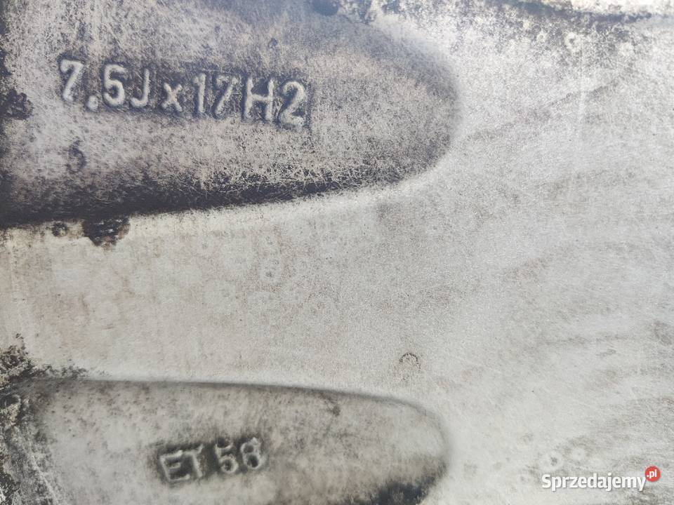 Felgi aluminiowe audi 17 Augustów sprzedam