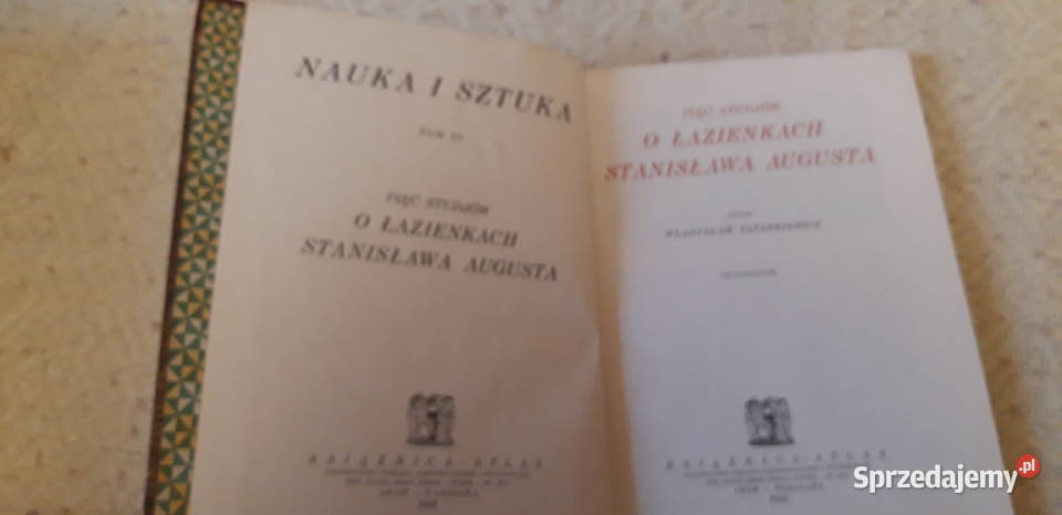 Pięć Studiów o Łazienkach Lwów1925ilustrcudo Iwno