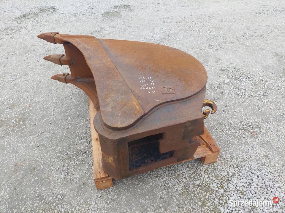 Łyżka 40 do kopania koparki na szybkozłącze Nado Kielce