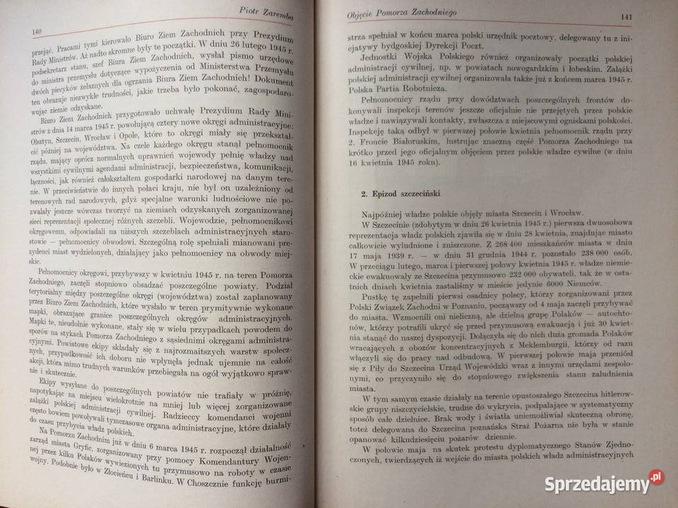 3277 Ziemie Zachodnie W Granicach Macierzy Antykwariat Szczecin