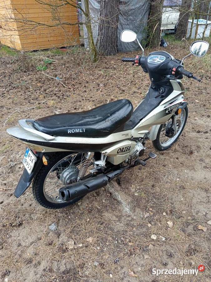 SKUTER ROMET OGAR 900 Przebieg 7700 Rok produkcji 2008 sprzedam