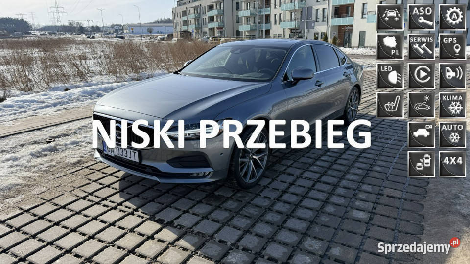 Volvo S90 Zadbany stan idealny long Momentum pomorskie Banino