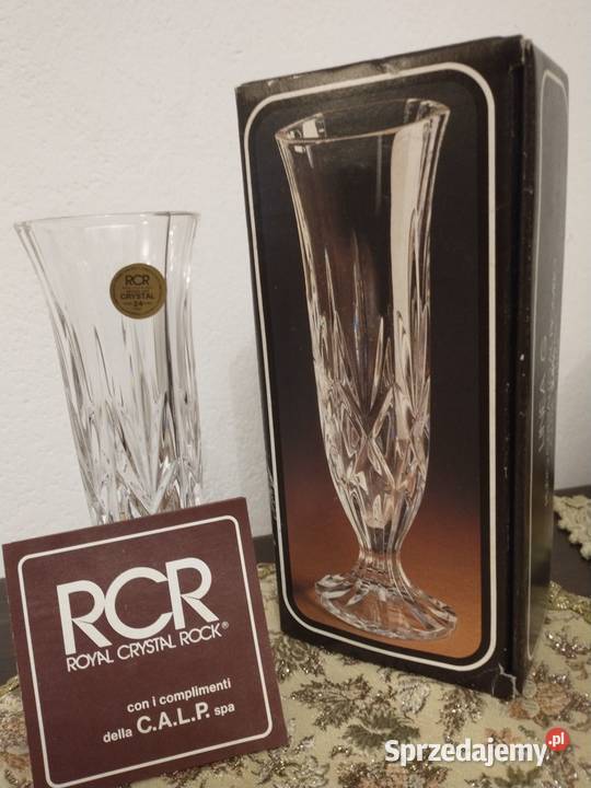 Wazon kryształowy Royal Crystal Rock linia G 170
