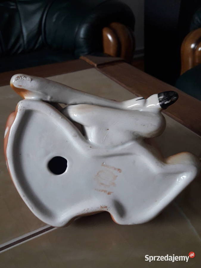 Porcelanowa sarenka Steatyt ZB lata 60 te Janów Lubelski sprzedam