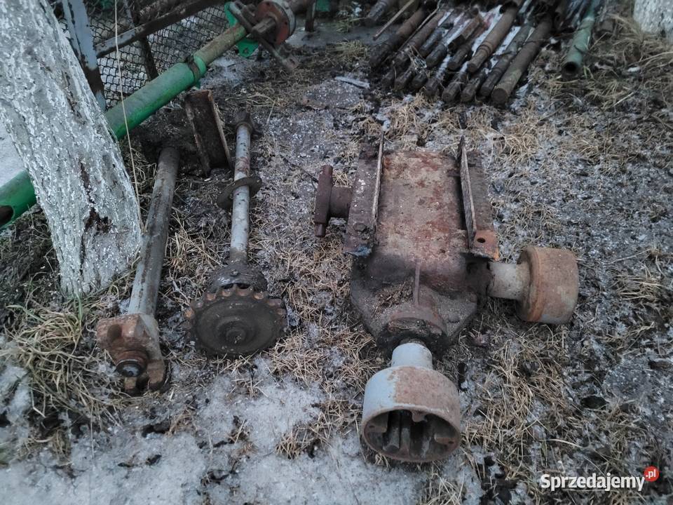 Skrzynia przekladniowa i aparat dwuwałkowy do Skulsk