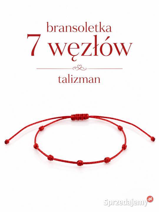 Bransoletki szczęścia 7 węzłów śląskie Dąbrowa Górnicza