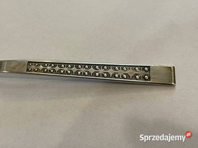 Komplet srebrnych złoconych łyżeczek 916 ZSRR małopolskie Kraków