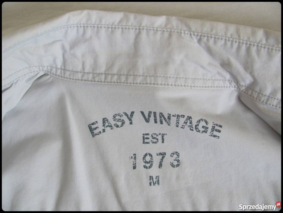 Bawełniana koszula męska EASY rozmiar M Płock