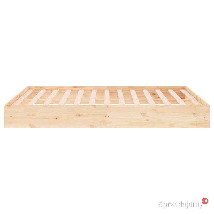 Rama łóżka lite drewno 150x200 WM820037 193cm Łóżka Warszawa