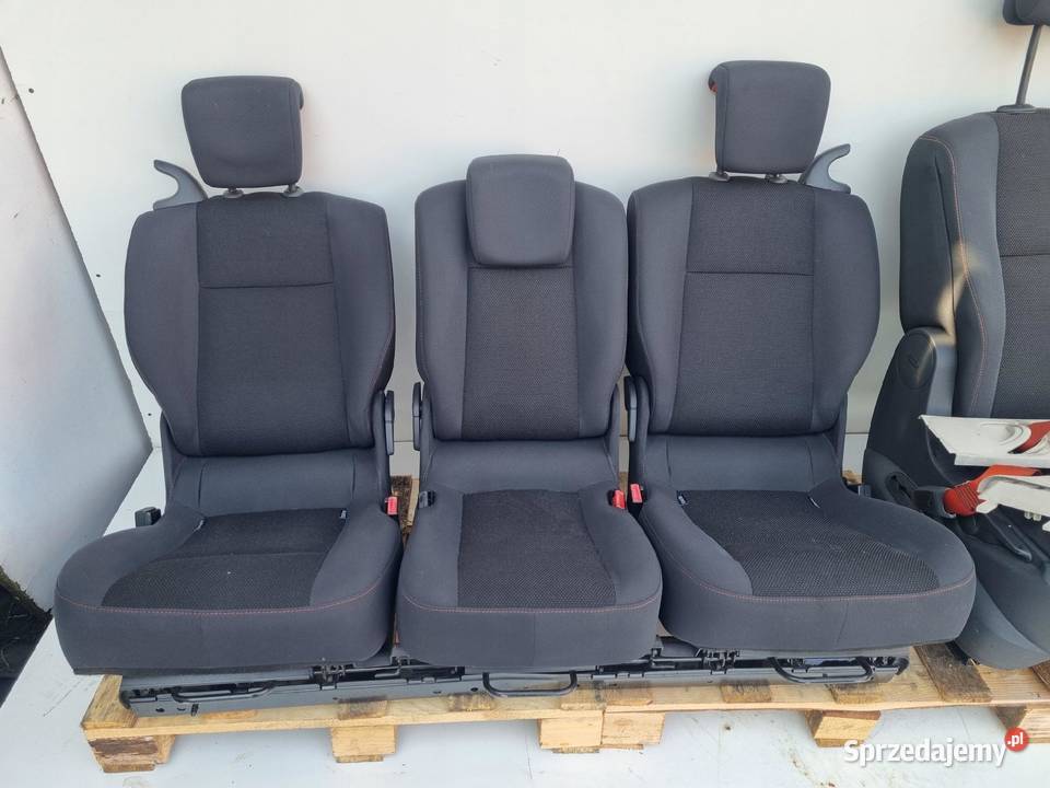 Renault Scenic II Conquest FOTEL FOTELE KOMPLET Rudka sprzedam