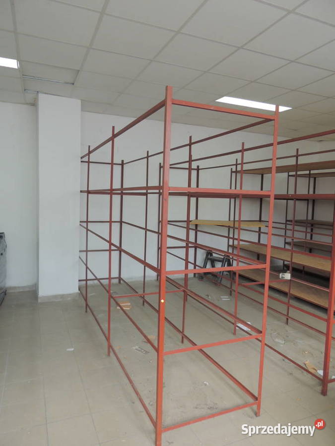 REGAŁ MAGAZYNOWY METALOWY