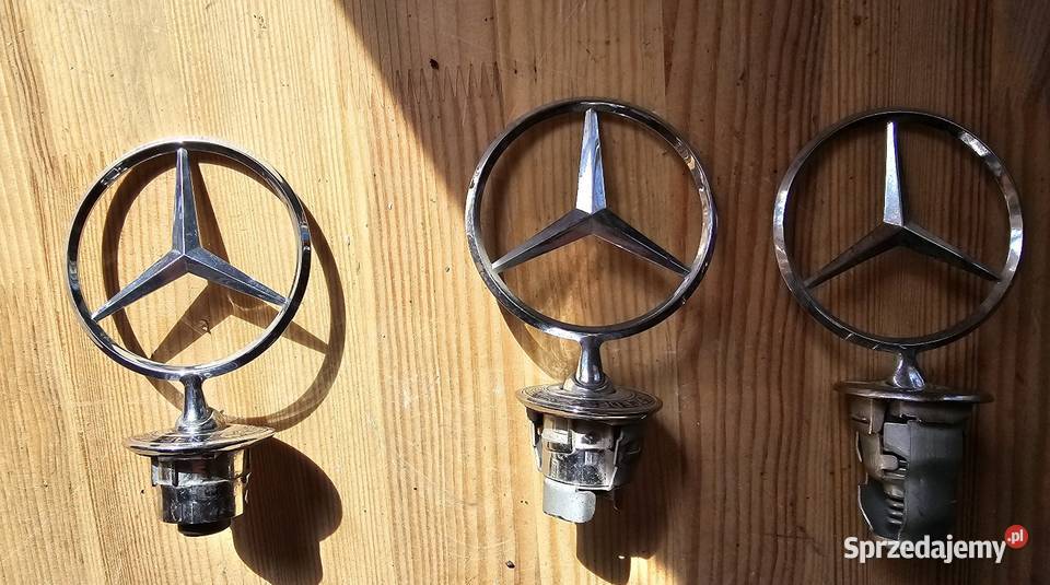 Oryginalny znaczek Mercedesa na maskę celownik Koszalin sprzedam