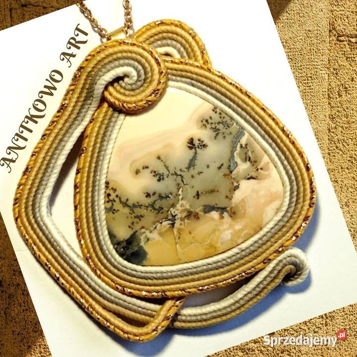 PIASKOWY WISIOR Z JASPISEM MALIGANO SUTASZ mazowieckie