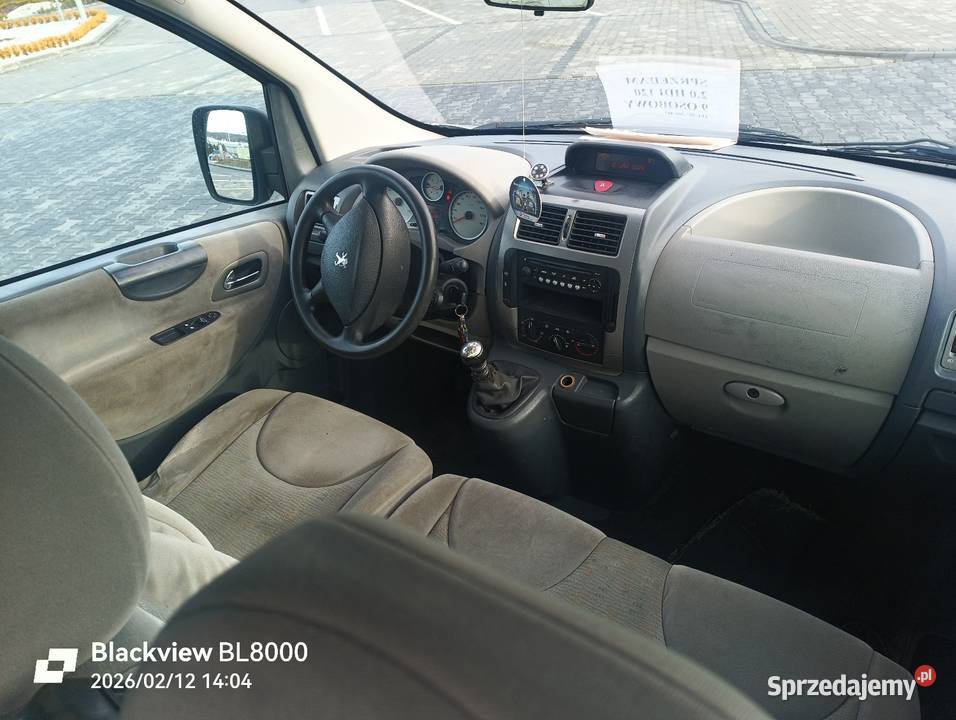 Peugeot expert Fiat scudo citroen jumpy srebrny małopolskie Skawina