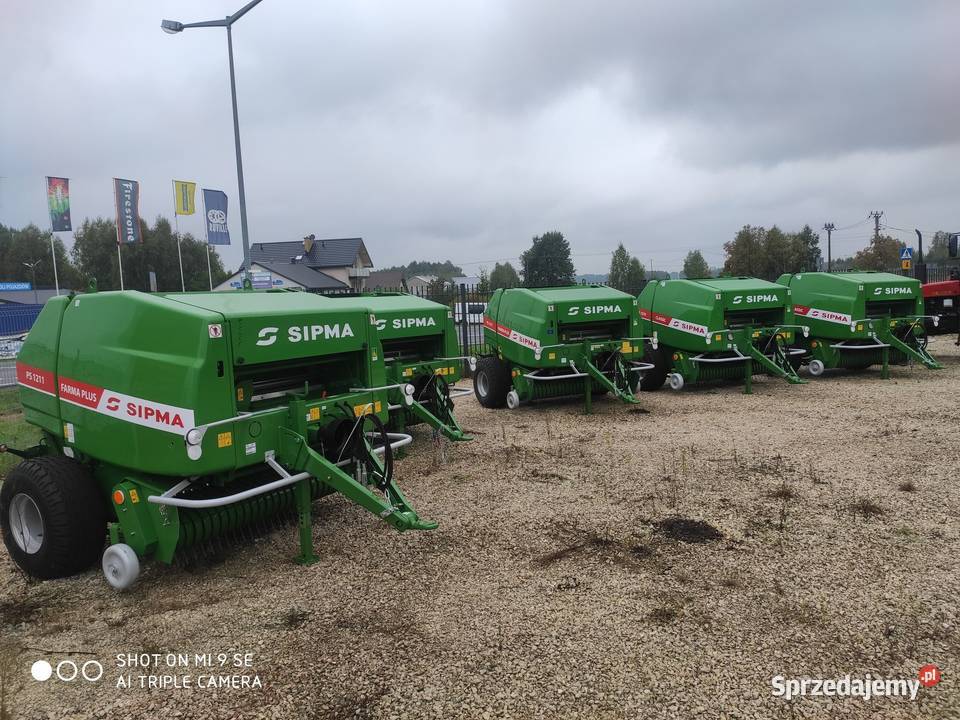 Prasa rolująca Sipma 1221 1211 FARMA PLUS 1225 Sipma Kozenin