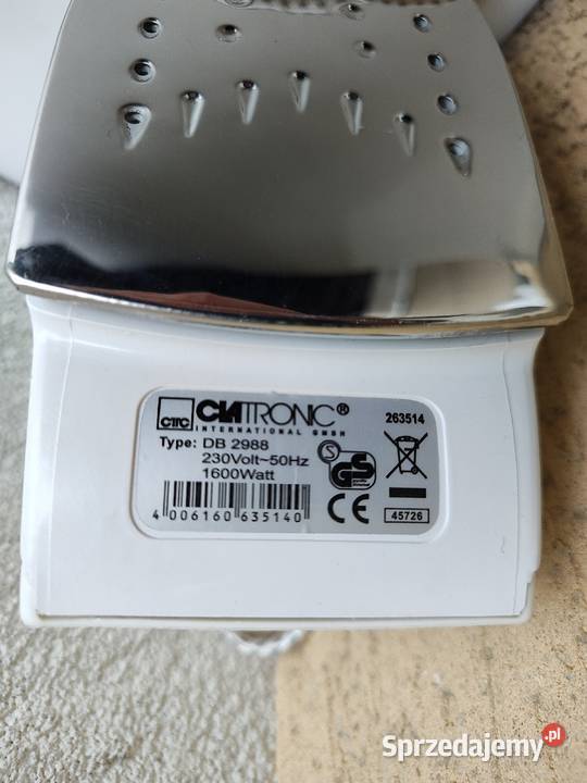Żelazko Clatronic DB 2988 1600 W