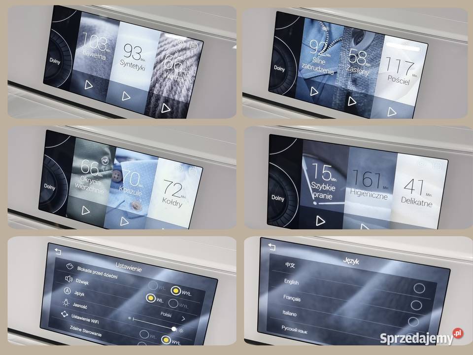 Duża Pralkosuszarka 2w1 Haier HWD120 2 bębny Wrocław