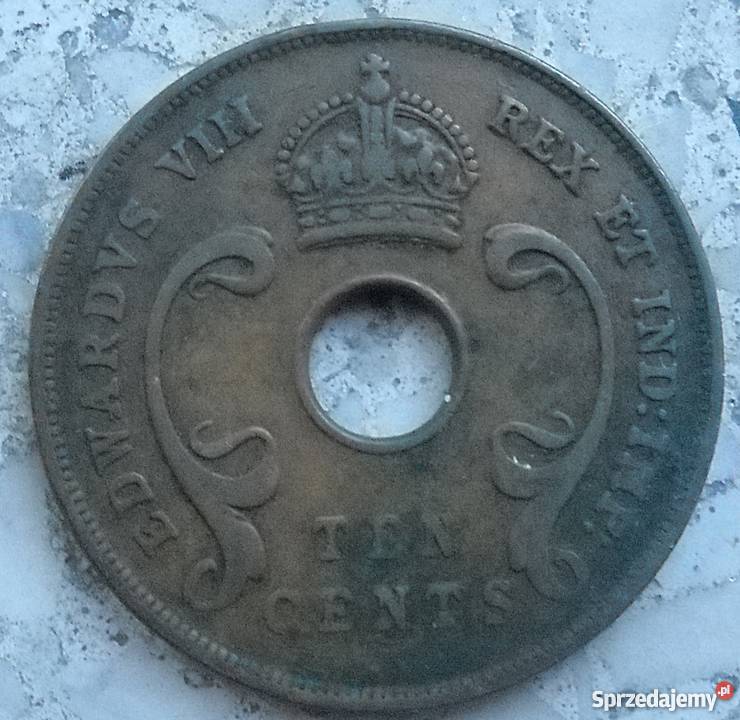 EAST AFRICA10 CENTS193 EDWARVS V Z OTWOREM mazowieckie Legionowo