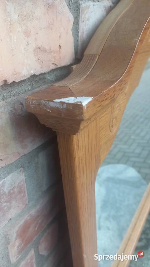 Lustro ścienne wiszące w drewnianej ramie 689 Gawroniec