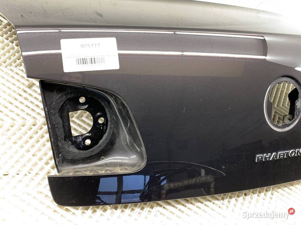 KLAPA TYŁ VW PHAETON SedanLimuzyna 0216 TYLNA