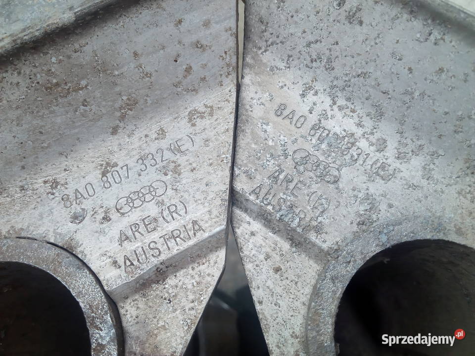 Audi 80 B4 Odbój zderzaka Lewy Prawy 8A0807331E Dębica