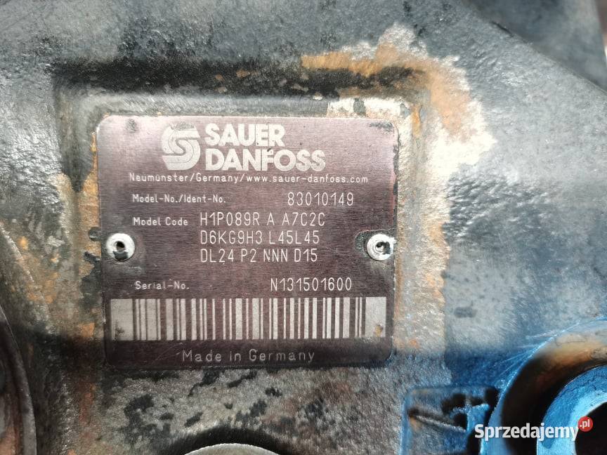 Pompa jazdy Dieci 407 SauerDanfoss H1P089R