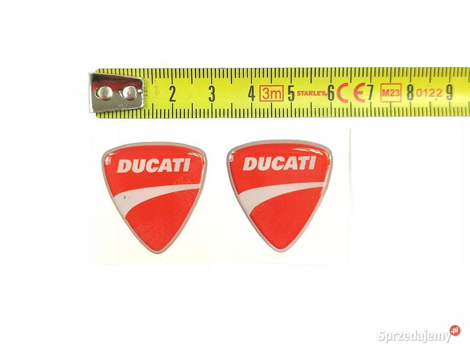 EMBLEMAT 2 30x28 mm DUCATI P9MILD NOWY