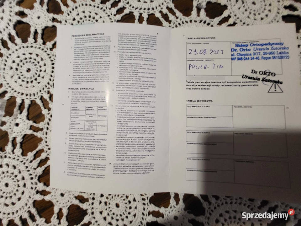 NOWY wózek inwalidzki elektryczny Power Tim