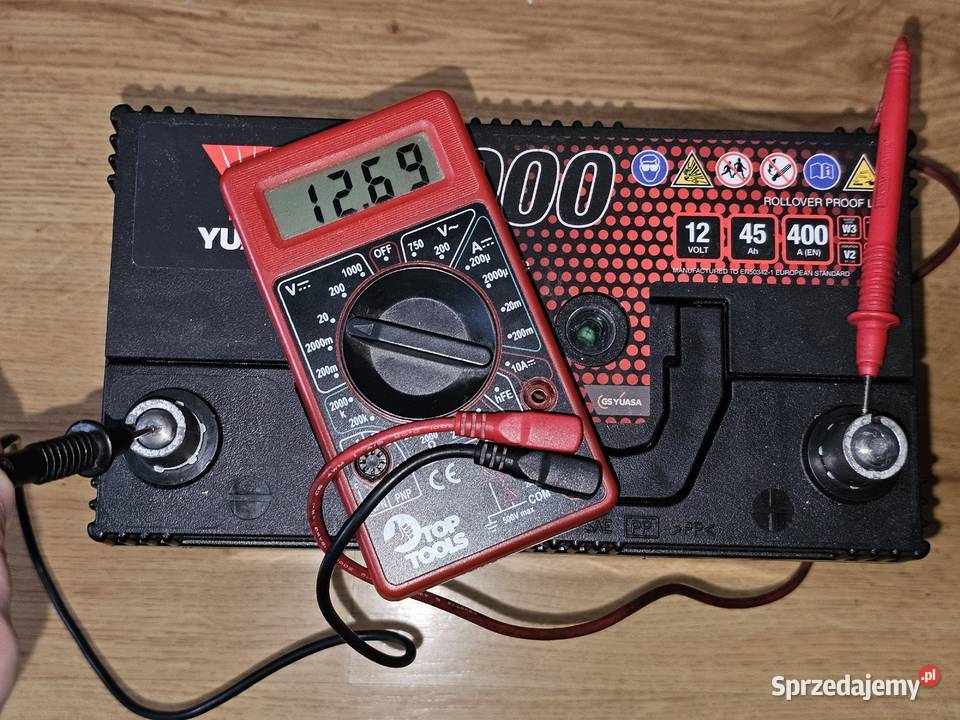 okazja nowy akumulator 45ah yuasa mała klema do podlaskie Białystok