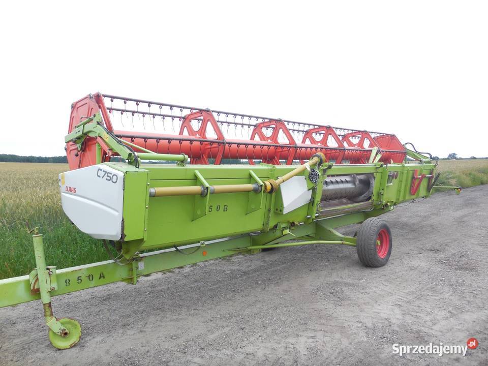 Heder Przystawka do Kombajnu CLAAS C750 Claas śląskie Lubliniec sprzedam