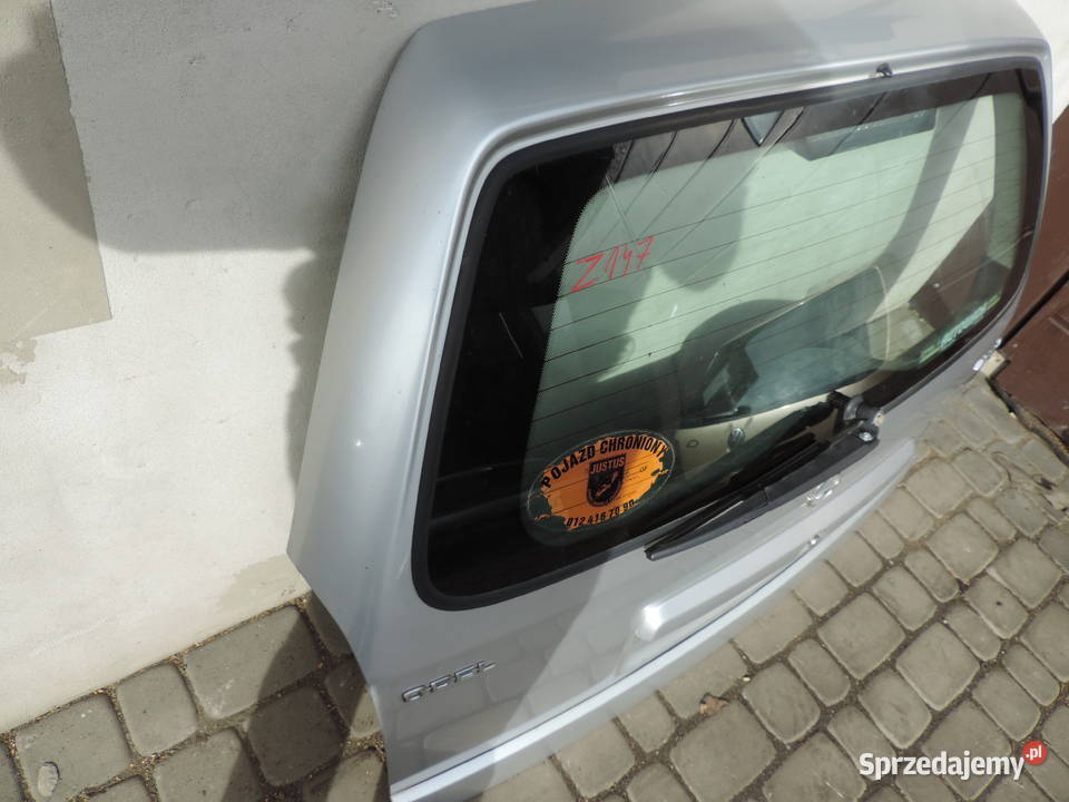 KLAPA TYŁ OPEL ASTRA 2 ASTRA G KOMBI Z147 Klapy bagażnika Nowy Sącz