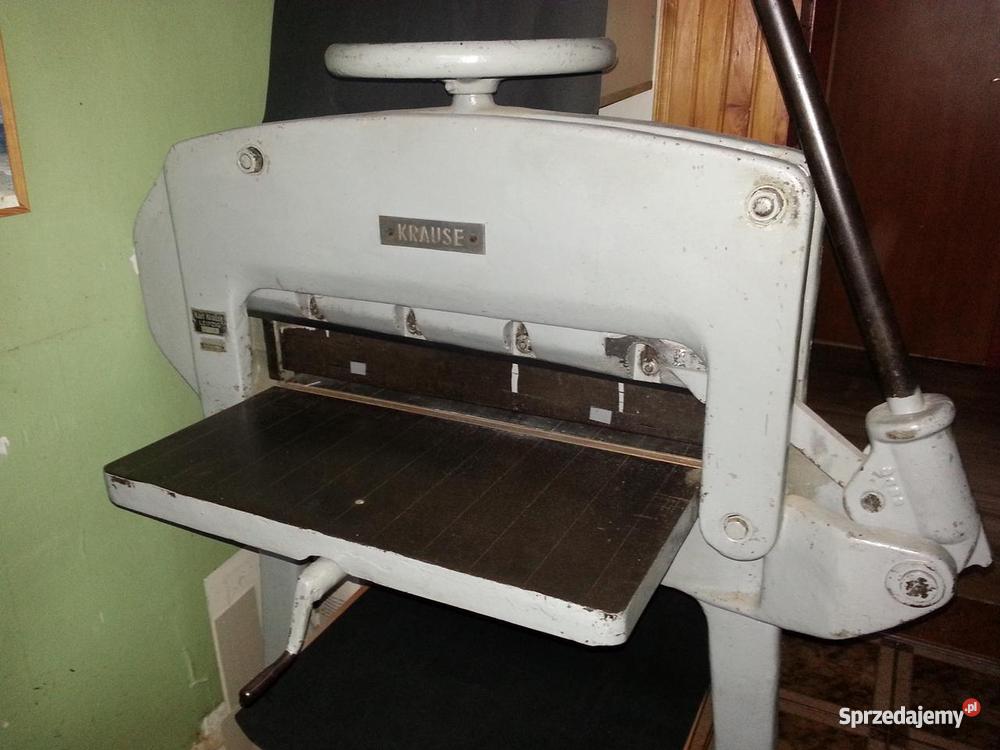 Gilotyna do papieru Krause 680 mm Warszawa