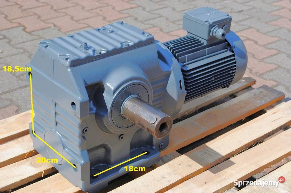 Motoreduktor kątowy 3kw 78obrmin Firmy SEW Kargowa