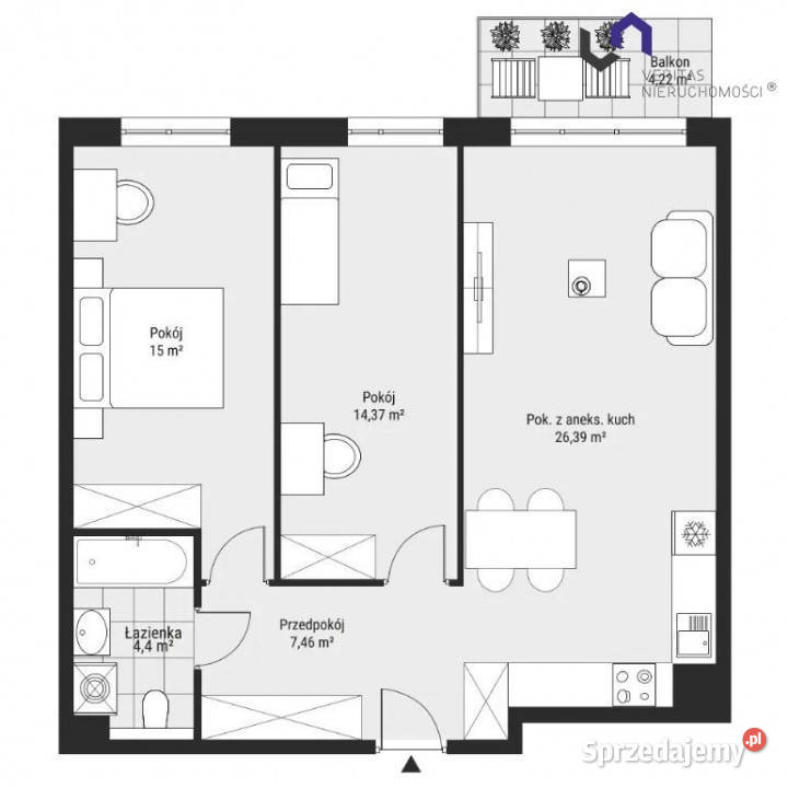 sprzedaży mieszkania 6762m2 Katowice Bytkowska Liczba pokoi 3 Sprzedaż śląskie