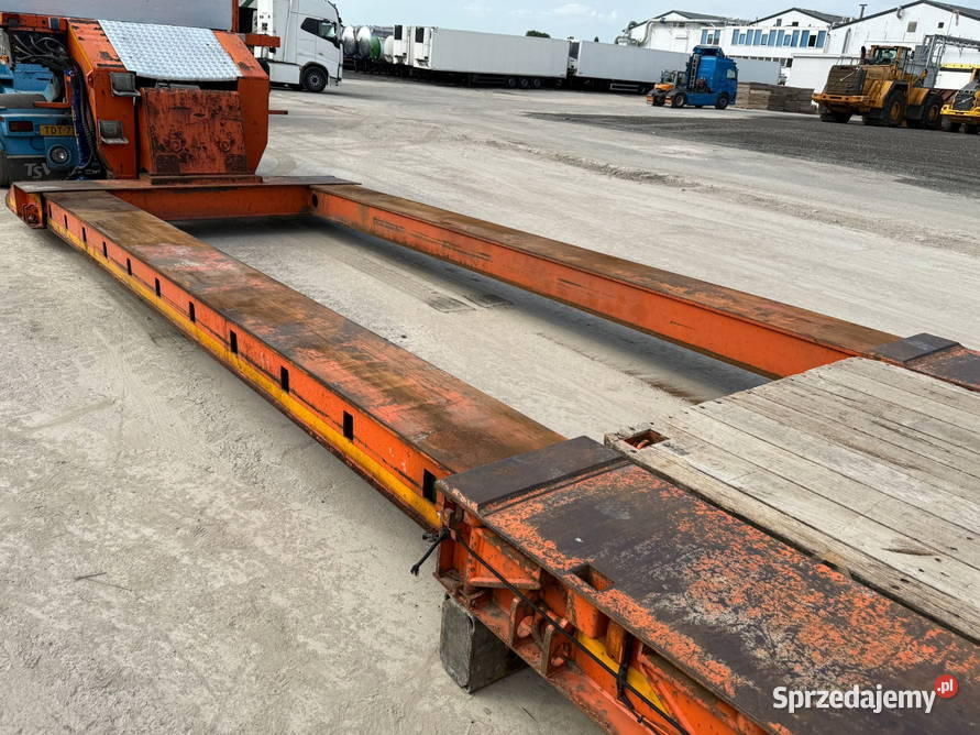 Naczepa do niskopodwoziowa Nootebom tiefbet Nooteboom Warszawa sprzedam