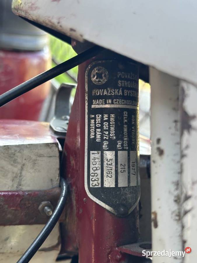 Motorower Jawa Typ 20 Kaczka Odpala 1977r Motoryzacja śląskie Pszczyna