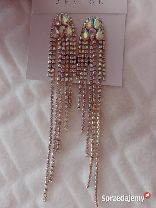 ASOS Mega długie Bogato zdobione kolczyki z Kraków