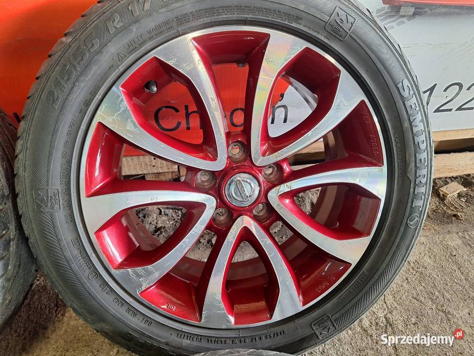 Alufelgi 5x1143 17 ET47 NISSAN RENAULT koła aluminiowe Choceń