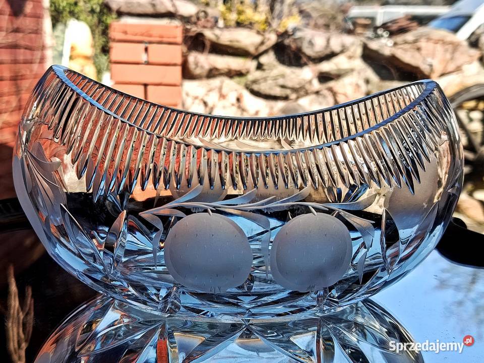 Gondola kryształowa owoce