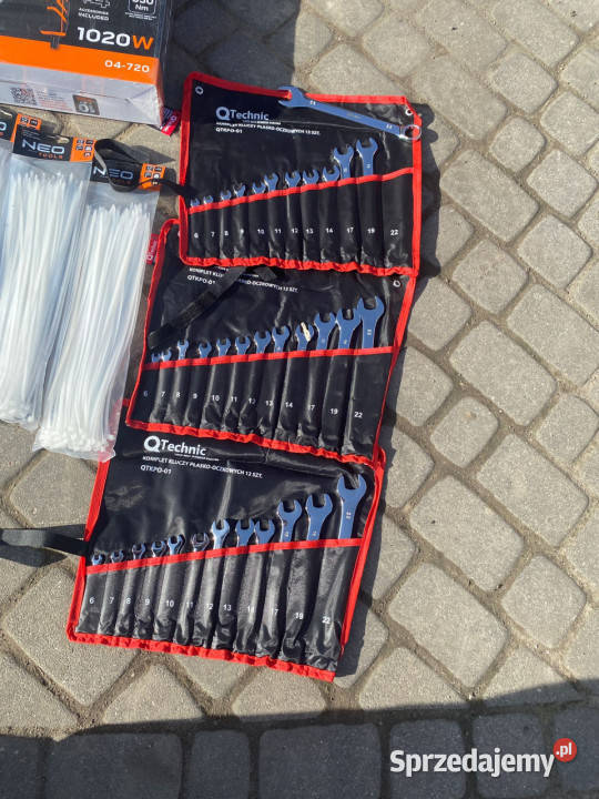 Zestaw NOWYCH narzędzi klucz udarowy NEO TOOLS kujawsko-pomorskie Ruda sprzedam